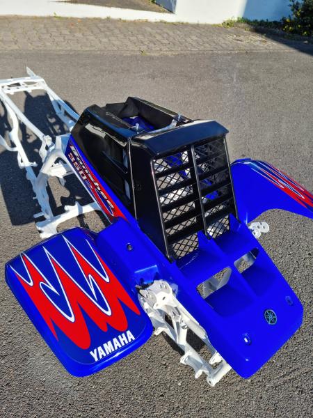 Yamaha Banshee radiator cowling ORIGINAL 2GU-23391-C0-00 black glossy
